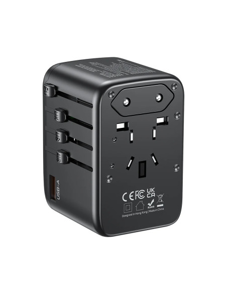 Unitek Ładowarka Podróżna Eu/Us/Uk/Aus Gan Pd 65W