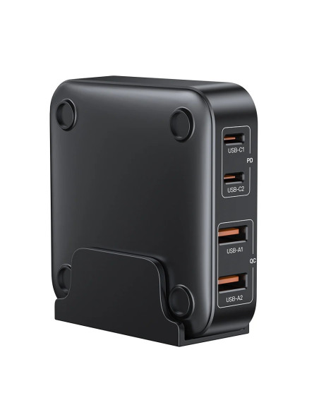 Unitek Ładowarka Biurkowa Gan 70W 2Xusb-A 2Xusb-C