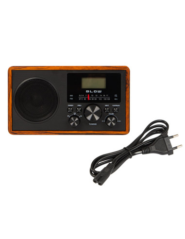 Blow Radio Przenośne Analogowe Am/Fm Ra9 V.2"