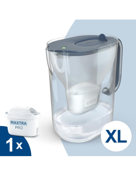 Dzbanek Filtrujący Brita Style Essential  Xl Niebieski + Filtr Mx Pro Pure Performance