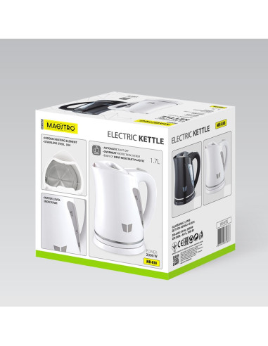 Czajnik Elektryczny 1,7L 2000W Mr-038-White Maestro