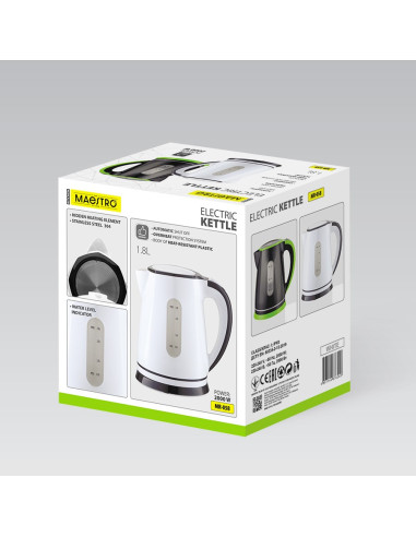 Czajnik Elektryczny 1,8L 2000W Mr-058-White Maestro