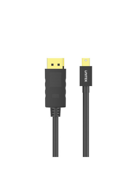 Unitek Kabel Minidisplayport/Displayport M/M 2M, Y-C611Bk