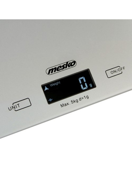 Waga Kuchenna Adler Ms 3145 (Kolor Srebrny)