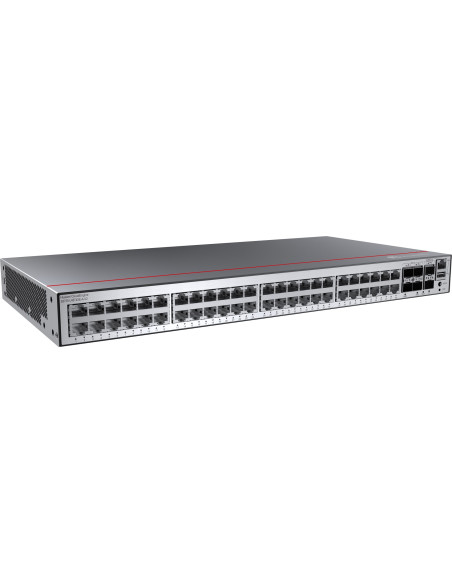 Huawei Cloudengine S5735-L48T4Xe-A-V2 Zarządzany L3 Gigabit Ethernet (10/100/1000) 1U Czarny, Srebrny