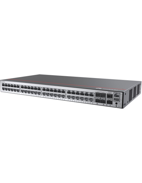 Huawei Cloudengine S5735-L48T4Xe-A-V2 Zarządzany L3 Gigabit Ethernet (10/100/1000) 1U Czarny, Srebrny