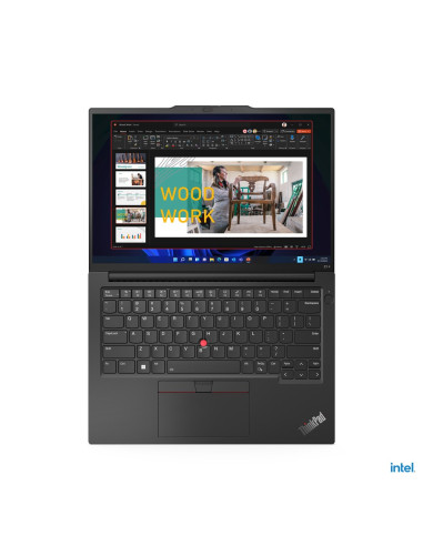 Lenovo Thinkpad E14 Gen 5 I7-1355U 14"Wuxga Touch Ips 300Nits Ag 16Gb Ddr4 Ssd512 Iris Xe  Backlit Kb Fgpr Cam1080P 47Wh W11Pro 