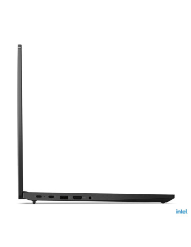 Lenovo Thinkpad E16 I5-1335U 16"Wuxga Touch Ips 300Nits 16Gb Ddr4 Ssd512 Iris Xe Cam1080P 47Wh Backlit Kb Fgpr W11Pro Graphite B