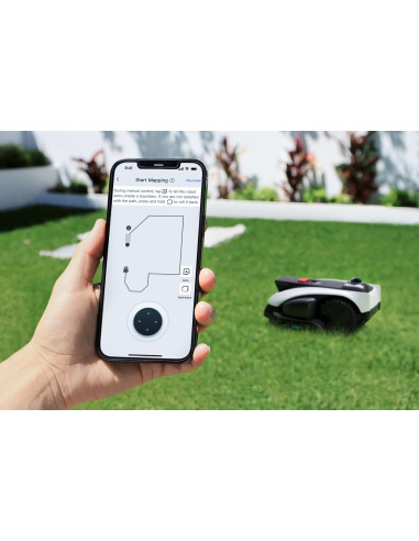 Ecovacs Goat O1200 Lidar Pro Eu Kosiarka Robot Bateria Czarny, Biały