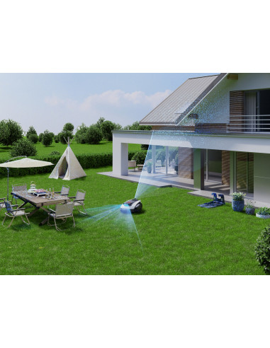 Ecovacs Goat O1200 Lidar Pro Eu Kosiarka Robot Bateria Czarny, Biały