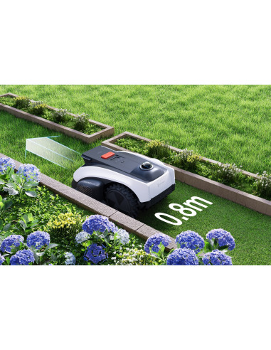 Ecovacs Goat O1200 Lidar Pro Eu Kosiarka Robot Bateria Czarny, Biały