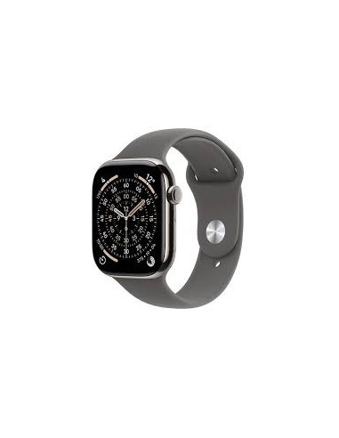 Apple Watch Series 11Â Gps + Cellular 46Mmâ Natural Titanium Case With Natural Milanese Loop - M/L