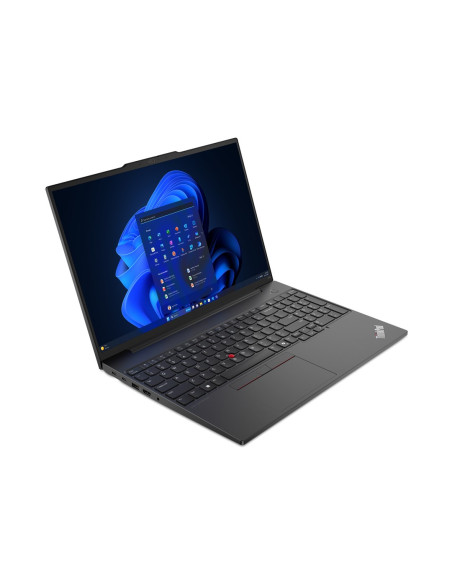 Lenovo Thinkpad E16 Gen 2 Ryzen 5 7535U 16"Wuxga Ips 300Nits Ag 8Gb Ddr5 Ssd256 660M Backlit Kb Fgpr Cam1080P 47Wh W11Pro Black 
