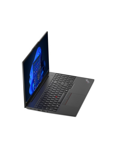 Lenovo Thinkpad E16 Gen 2 Ryzen 5 7535U 16"Wuxga Ips 300Nits Ag 8Gb Ddr5 Ssd256 660M Backlit Kb Fgpr Cam1080P 47Wh W11Pro Black 