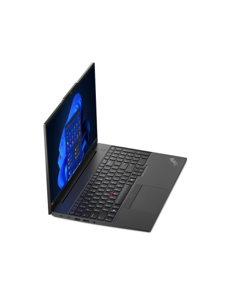 Lenovo Thinkpad E16 Gen 2 Ryzen 5 7535U 16"Wuxga Ips 300Nits Ag 8Gb Ddr5 Ssd256 660M Backlit Kb Fgpr Cam1080P 47Wh W11Pro Black 