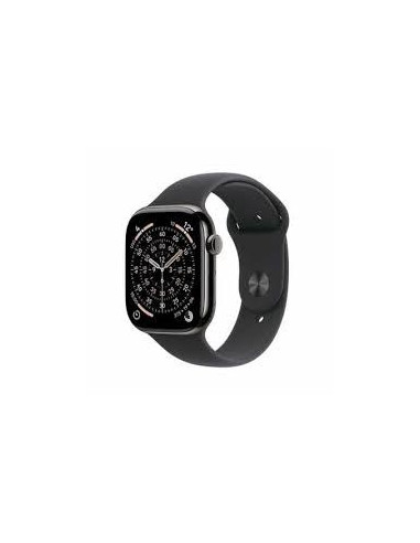 Apple Watch Series 11Â Gps + Cellular 42Mmâ Natural Titanium Case With Stone Grey Sport Band - S/M