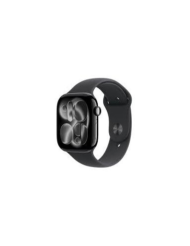 Apple Watch Series 11Â Gps + Cellular 46Mm Space Grey Aluminium Case With Black Sport Band - S/M
