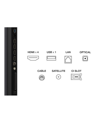 Telewizor Tcl 55C6K Qd-Mini Led 55" 4K Ultra Hd Google Tv Dolby Atmos Dvb-T2 Metaliczny