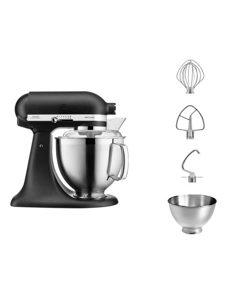 Kitchenaid Artisan 5Ksm185Ps Robot Kuchenny 300 W 4,8 L Czarny