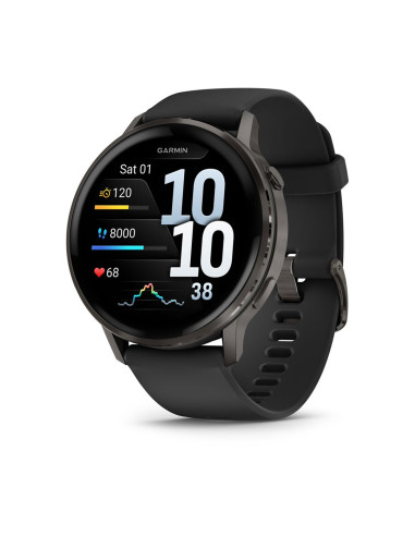 Zegarek Garmin Venu 4, 45Mm Amoled Black