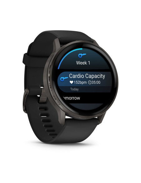 Zegarek Garmin Venu 4, 45Mm Amoled Black