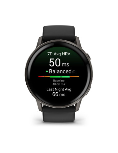 Zegarek Garmin Venu 4, 45Mm Amoled Black