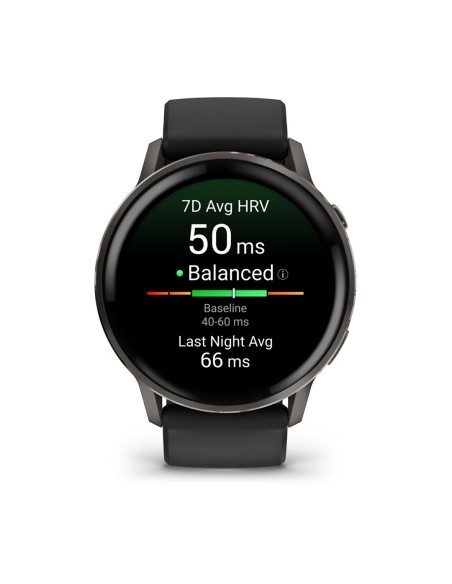 Zegarek Garmin Venu 4, 45Mm Amoled Black