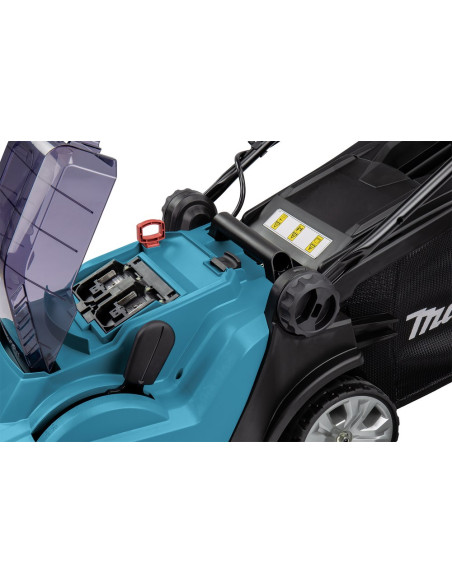 Makita Dlm382Pm2 Kosiarka Bateria Czarny, Niebieski