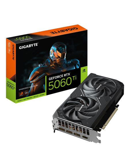 Gigabyte Geforce Rtx 5060 Ti Windforce Max Oc 8G Nvidia 8 Gb Gddr7
