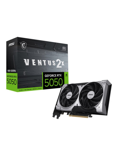 Msi Geforce Rtx 5050 8G Ventus 2X Oc Karta Graficzna Nvidia 8 Gb Gddr6