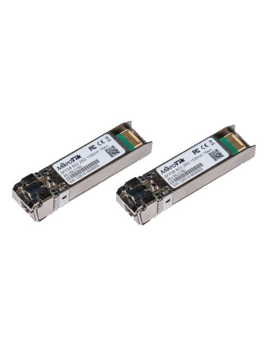 Mikrotik Sfp/Sfp+/Sfp28 Bidi: Xs+2733Lc15D Moduł Przekaźników Sieciowych Swiatłowód 25000 Mbit/S Lc 1330 Nm