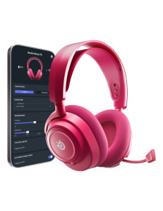 Steelseries Arctis Nova 7X Gen 2 Zestaw Słuchawkowy Bezprzewodowy Opaska Na Głowę Gaming Bluetooth Purpurowy 2