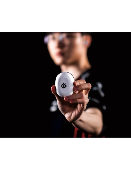 Steelseries Arctis Gamebuds Zestaw Słuchawkowy Bezprzewodowy Douszny Gaming Bluetooth Biały