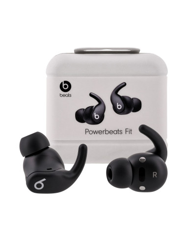 Apple Powerbeats Fit Jet Black - Słuchawki Dokanałowe, Czarne