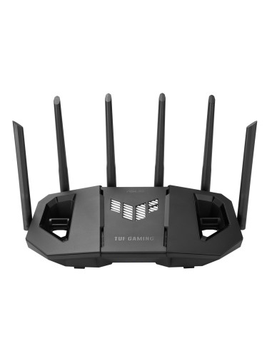 Asus 90Ig0A30-Mo9C00 Router Bezprzewodowy 2.5 Gigabit Ethernet Trójpasmowy (2,4 Ghz / 5 Ghz / 6 Ghz) Czarny