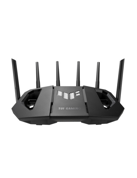 Asus 90Ig0A30-Mo9C00 Router Bezprzewodowy 2.5 Gigabit Ethernet Trójpasmowy (2,4 Ghz / 5 Ghz / 6 Ghz) Czarny