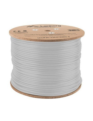 Lanberg Kabel Uftp Kat. 6A 305M Drut Cu Lszh Szary
