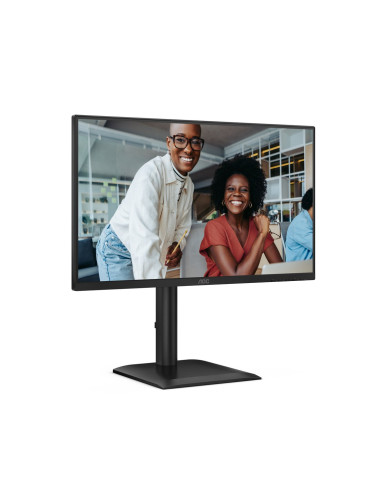 Aoc 24E4U Monitor Komputerowy 60,5 Cm (23.8") 1920 X 1080 Px Full Hd Led Czarny