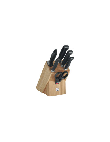 Zwilling 35068-002-0 Sztuciec Kuchenny I Zestaw Noży 7 Szt. Blok Do Noży/Sztućców Zestaw