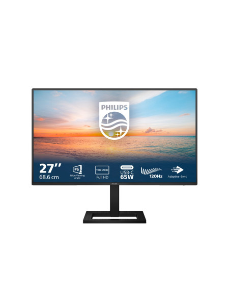 Philips 1000 Series 27E1N1300Ae/00 Led Display 68,6 Cm (27") 1920 X 1080 Px Full Hd Lcd Czarny