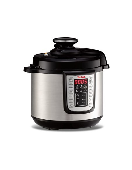 Tefal Cy505Ee0 Wielofunkcyjny Garnek Elektryczny 3,8 L Czarny, Srebrny