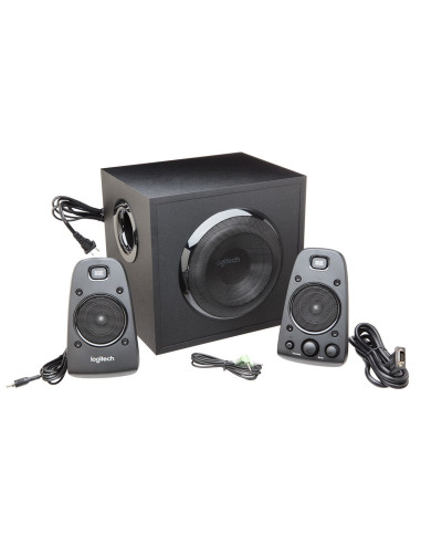 Logitech Z623 Zestaw Głośników 200 W Uniwersalne Czarny 2.1 Kan. 35 W