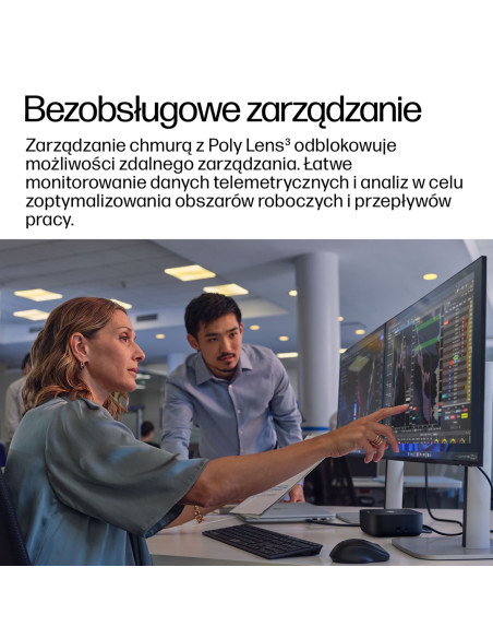 Stacja Dokująca + Zasilacz Hp Usb-C Dock G6 100W Czarna 9X3V1Ut Abb