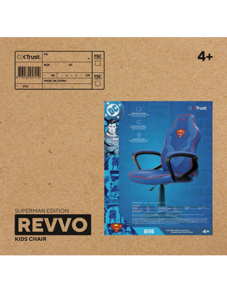 Fotel Gamingowy Trust Gxt703Sm Revvo Kids Superman