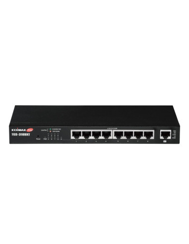 Edimax Tgs-3109Xt Przełącznik Sieciowy Zarządzany 2.5G Ethernet (100/1000/2500) Desktop Czarny