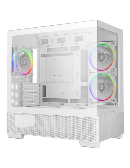 Deepcool Cg380 3F Wh Midi Tower Biały