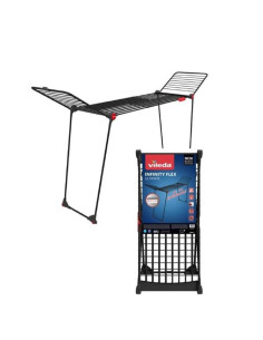Vileda Infinity Flex Ultimate Stojak Podłogowy Czarny 2