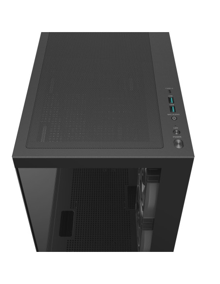 Deepcool Cg380 3F Midi Tower Czarny