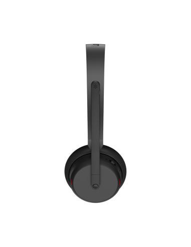 Lenovo 6550 Zestaw Słuchawkowy Bezprzewodowy Opaska Na Głowę Biuro/Centrum Telefoniczne Usb Type-C Bluetooth Czarny