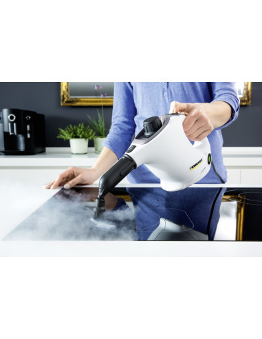 Kärcher Sc 1 Easyfix Przenośna Myjka Parowa 1200 W Czarny, Biały